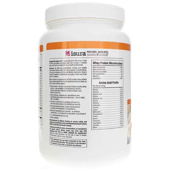 Whey Factors Natural Whey Protein, NF